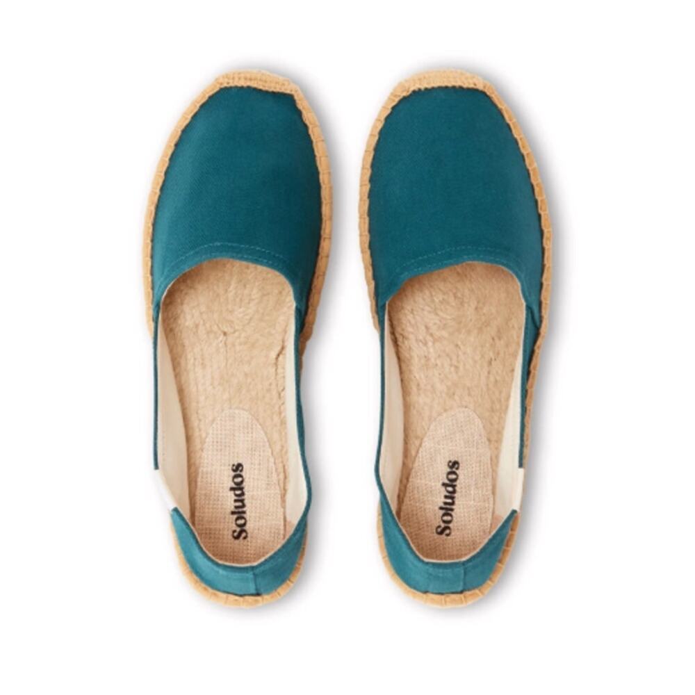 Soludos Transformative Teal The Dali Original Espadrilles Shoes Size 11-11.5 — image 8 of 8